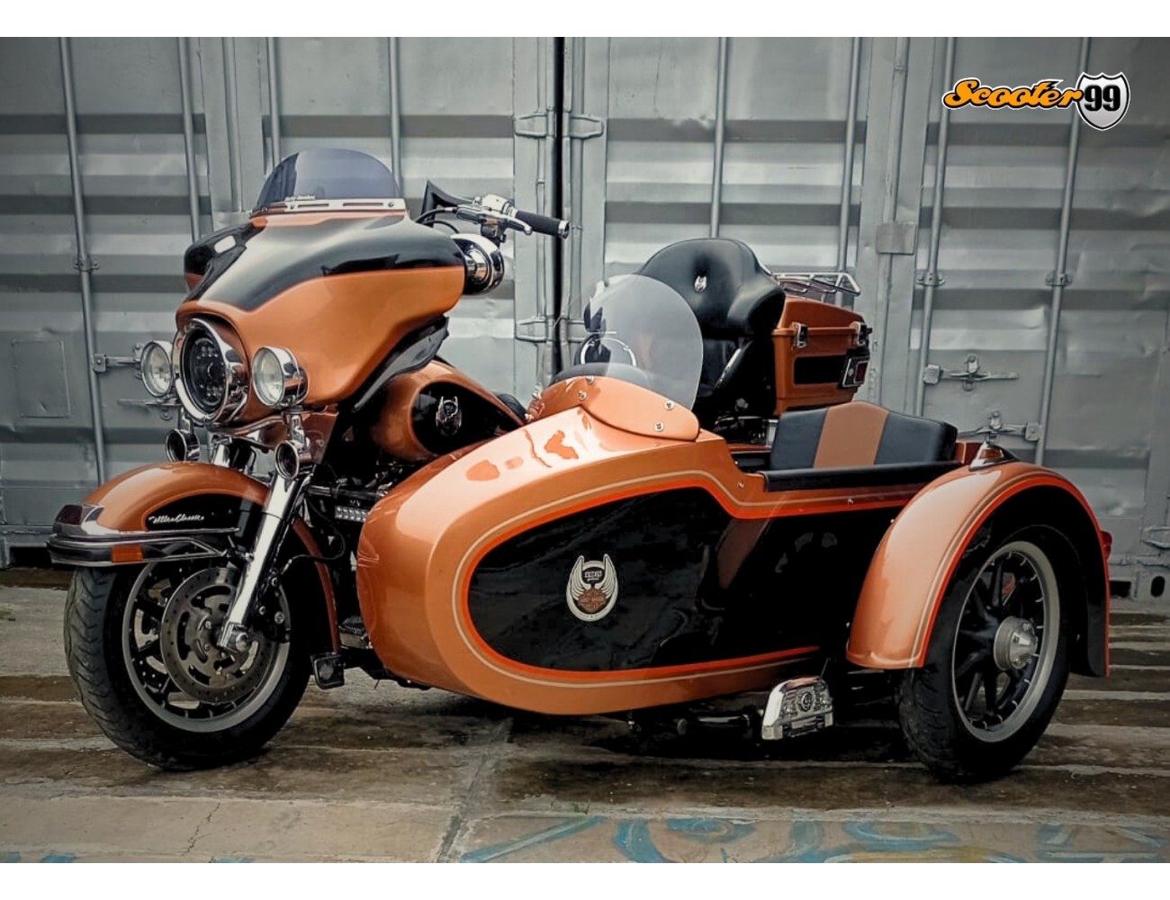 Harley Davidson Sidecar Kit – Touring Luxury Series Scooter99
