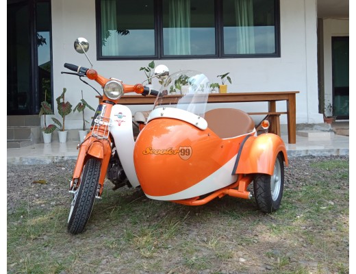 Honda Mini Cup With Sidecar Orange