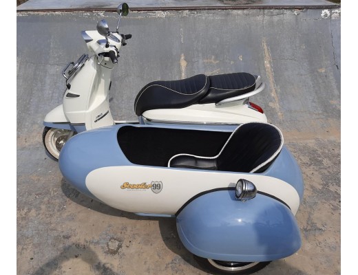 Sidecar Scooter Peugeot Django