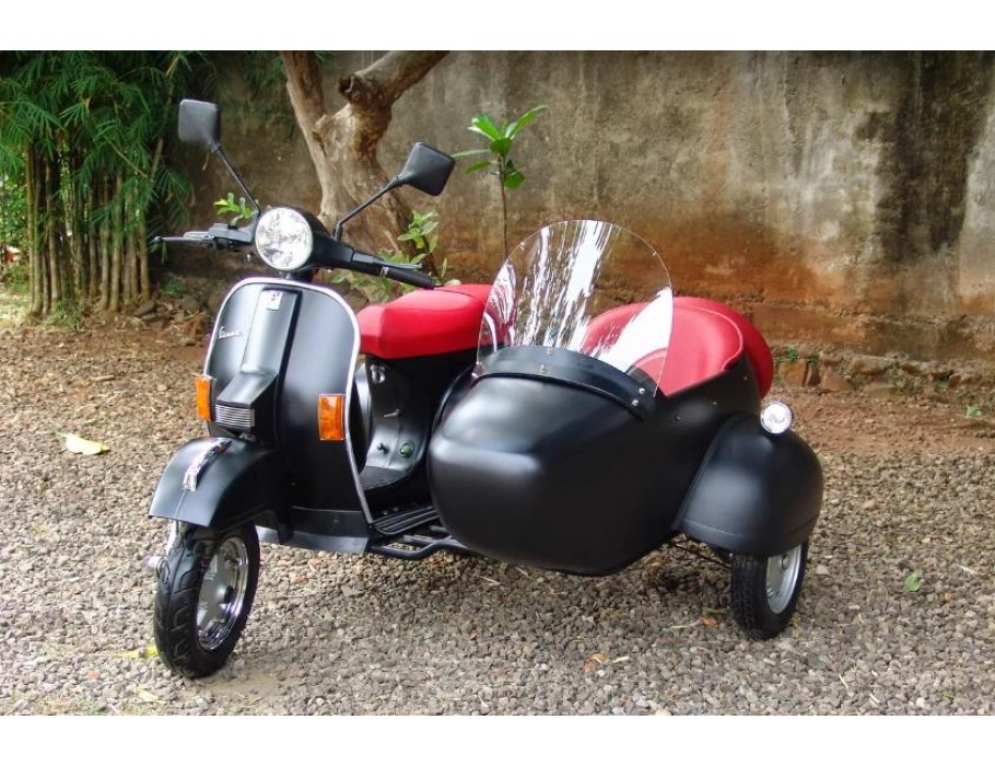 VESPA Italian Scooter PX 150cc with Sidecar 