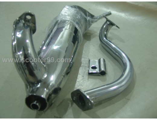 Exhoust Banana 90 ss Stainless Stell