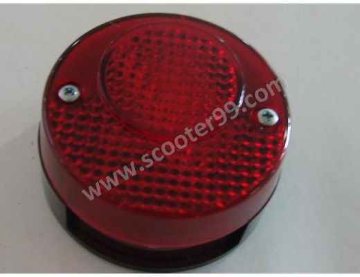 Rear Light round with reflector