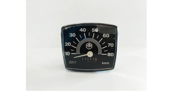 Veglia Borletti Trapezoidal Speedometer for Vespa 50 Special